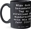 Mr. & Mrs. Panda Kaffeetasse Spruch 2012 Geburtstag - Produktbild-Vorschau 2
