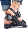 Rieker Damen Sandaletten Sandalen Blockabsatz 62663, Produktbild-Vorschau 57