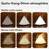 Nachtlichter, Nachtlicht, 6-stufig dimmbares Nachtlampe, Produktbild-Vorschau 4