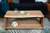 Refurbished Möbelretoure Couchtisch Baumkante Akazie natur Produktbild-Vorschau 1