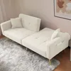 Merax Schlafsofa, Lammwolloberfläche, vergoldete Beine, Produktbild-Vorschau 2