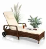 Mucola Sonnenliege Rattan Gartenliege Rattanmöbel Terrassen Produktbild-Vorschau 1