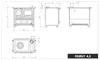 La Nordica Family 4,5 Interno Caminetto freestanding A Anteprima dell’immagine prodotto 7