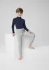 H.I.S. Strickstrumpfleggings 3 -teilig 1x marine, 1x jeans, Produktbild-Vorschau 3