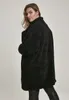 Urban Classics Ladies - Płaszcz OVERSIZED SHERPA czarny - Podgląd zdjęcia produktu 2