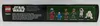 The image shows the side panel of a LEGO Star Wars Advent Calendar box, featuring the LEGO and Star Wars logos, product number, and images of several minifigures. Produktbild-Vorschau