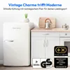 MEDION Retro Kühlschrank (91 Liter, 91cm Höhe Produktbild-Vorschau 3