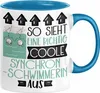 Synchronschwimmerin Geschenk Tasse Geschenkidee für Produktbild-Vorschau 1