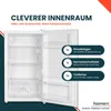 homeX Kühlschrank ohne Gefrierfach, Vollraumkühlschrank Produktbild-Vorschau 3