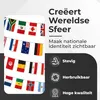 Wimpelkette mit Flaggen aller 48 Länder - WM 2026 - Produktbild-Vorschau 2