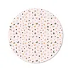 MuchoWow® Mauspad Mousepad Winter - Schablonen - Weiß 40x40 Produktbild-Vorschau 1
