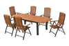 Merxx Gartenmöbel Set Athos 7tlg., 6 Klappsessel, Produktbild-Vorschau 7