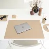 Taschenleerer Echtes Leder Beige cm 18 x 18 x H.4 - Produktbild-Vorschau 4