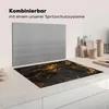 KitchenYeah© Herdabdeckplatte Marmor - Limette - Schwarz - Produktbild-Vorschau 8