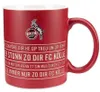 1. FC Köln Tasse Hymne rot geprägt Produktbild-Vorschau 1