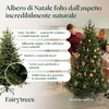 FAIRYTREES Albero di Natale 220 cm in PE 100% pop-up verde Anteprima dell’immagine prodotto 4