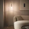 Stehlampe Metall und Glas Baudelaire Rosa Produktbild-Vorschau 3
