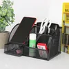 Grande Organizer Da Scrivania In Metallo Spazioso A 6 Anteprima dell’immagine prodotto 2