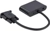 gembird VGA auf HDMI/Audio-Adapter, Schwarz Anteprima dell’immagine prodotto 2