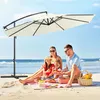 Parasol Izrielar 3,5 m crème – Parasol extra large pour Voir les images du produit 12
