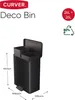 CURVER DECO DUO BIN Mülleimer, Kunststoff, Silber metallic, Produktbild-Vorschau 4