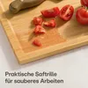 Tagliere di legno grande XXL - Con scanalatura per il succo Anteprima dell’immagine prodotto 3