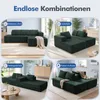 COMHOMA Ecksofa mit Schlaffunktion, 228cm Corduroy Produktbild-Vorschau 7