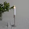 Storefactory Kerzenständer ERSTAD M greige | Ø9x19cm Produktbild-Vorschau 3