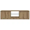vidaXL Armoire TV avec lampes LED Chêne Artisan 120x30x36 Voir les images du produit 6