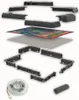 An exploded view of a light-up art collection kit, showing its various components laid out separately. Podgląd zdjęcia produktu