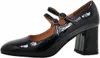 Post Xchange Wrinkle Damenschuhe Pumps Schwarz Freizeit Productafbeelding-voorbeeld 1