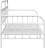 vidaXL Tagesbettrahmen Weiß 100 x 200 cm Produktbild-Vorschau 6