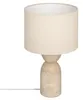 Lampe de table avec pied en travertin ERIN, Ø 28 x 47,5 cm Voir les images du produit 1