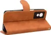 TCL 501 Hülle - Coverup Klapphülle - Braun Produktbild-Vorschau 3