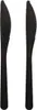 Mehrweg Messer 18,5cm | 50 Stk. - Schwarz Produktbild-Vorschau 1