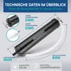 Deuba Pompa per Aspirazione Olio Volume 500 ml Tubo 300mm Anteprima dell’immagine prodotto 3