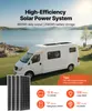 Kit solar VEVOR de 200W y 12V, completo: 2 paneles solares Vista previa de la imagen del producto 2