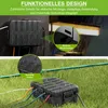 Offgridtec wasserdichte Kabelbox IP44, 6 Eingänge, schwarz, Produktbild-Vorschau 2