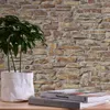 Netkané tapety kamenné tapety béžová žltá kameň efekt Náhľad obrázku produktu 1