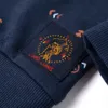 vidaXL Kinder-Sweatshirt Marineblau Melange 104 Produktbild-Vorschau 4