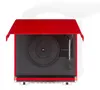 Crosley Powel Entertainment Center in Rot Produktbild-Vorschau 3