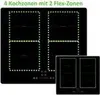 PKM autarkes Einbau-Induktionskochfeld IN4-2FZS - 4 Produktbild-Vorschau 4