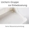 CRELIV Duschablage mit 4 Haken, Ablage Ohne Bohren, Produktbild-Vorschau 6