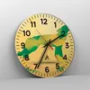 Wanduhr - Rund - Glasuhr - Wolf modern Grafik - 30x30cm - Produktbild-Vorschau 4