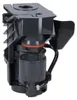A close-up view of a coffee machine brewing unit. Produktbild-Vorschau