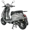 Motorroller Napoli 50 ccm 45 km/h EURO 5 silber-schwarz Produktbild-Vorschau 6
