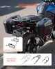 VEVOR Boční kufry na motocykl, 2 kusy po 23 litrů, s držáky Náhled obrázku produktu 2