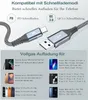 2 Stück 2m USB C Kabel 3.1A Nylon Schnellladung für iPhone Produktbild-Vorschau 5