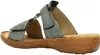 Rieker Damen Pantolette mit Klettverschluss und T-Riemen Produktbild-Vorschau 8