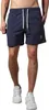 Pantaloncini da uomo Urban Classics Block Swim Shorts blu Anteprima dell’immagine prodotto 1